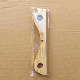 Bamboo Cross Pot Rack Bottom Bracket Insulation Kitchen Supplies (Option: Single)